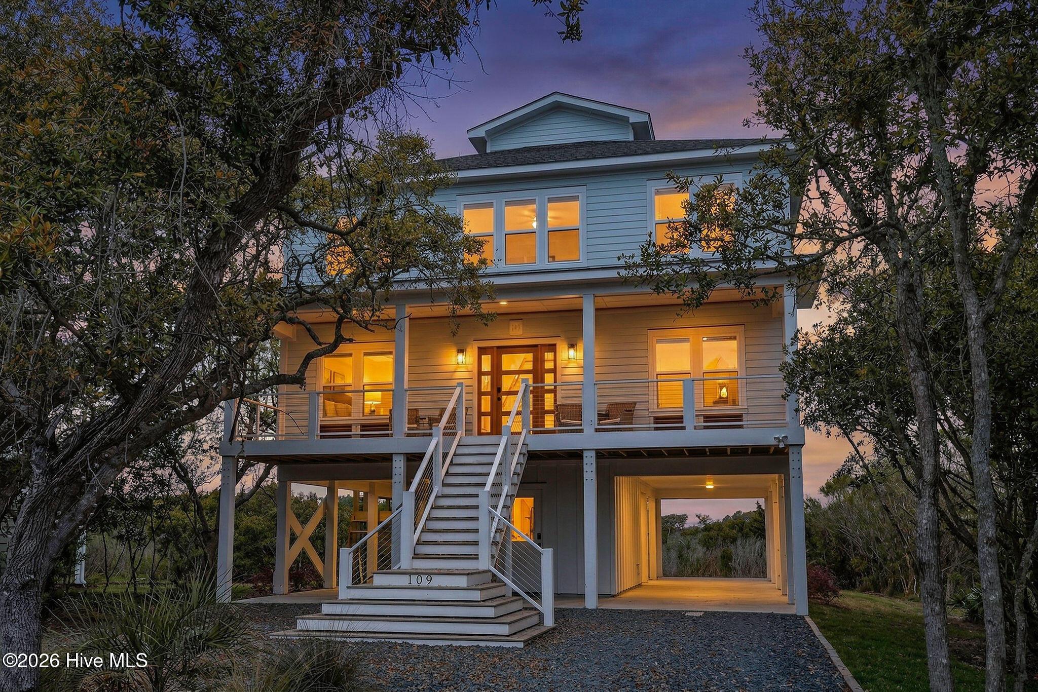 Image 1: 109OldVillage_Front_01_Dusk_02