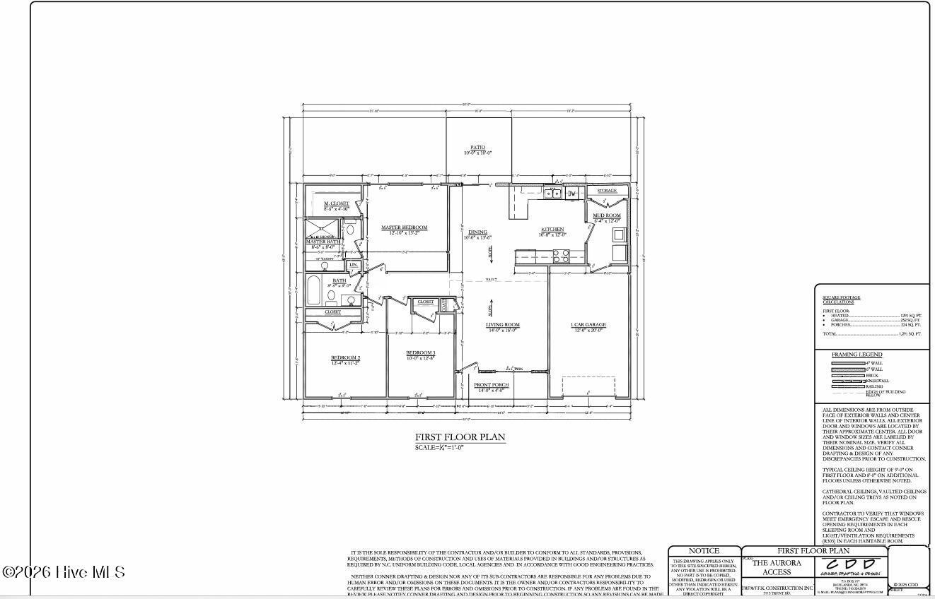 Image 3: Aurora Access Floor Plan