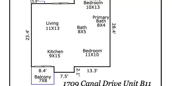 1709 Canal Drive Unit B11