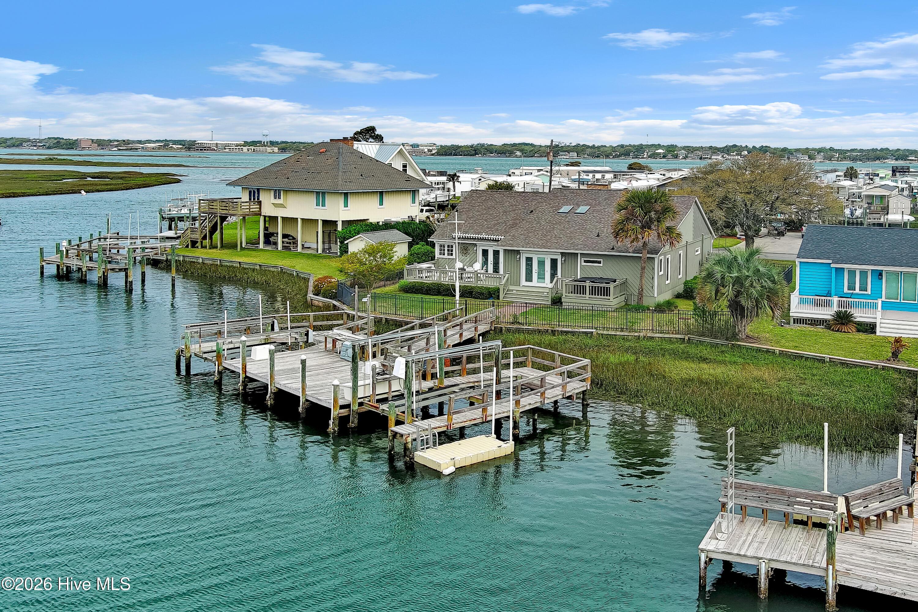 Image 1: Canal front home in Atlantic Beach