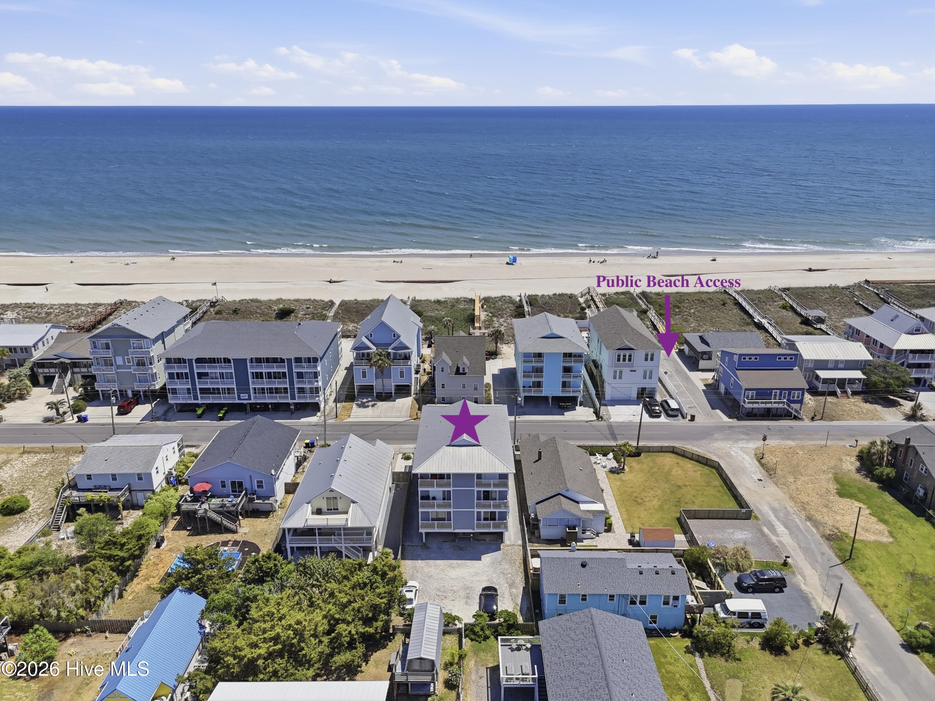 Image 4: Aerial Shot w beach access