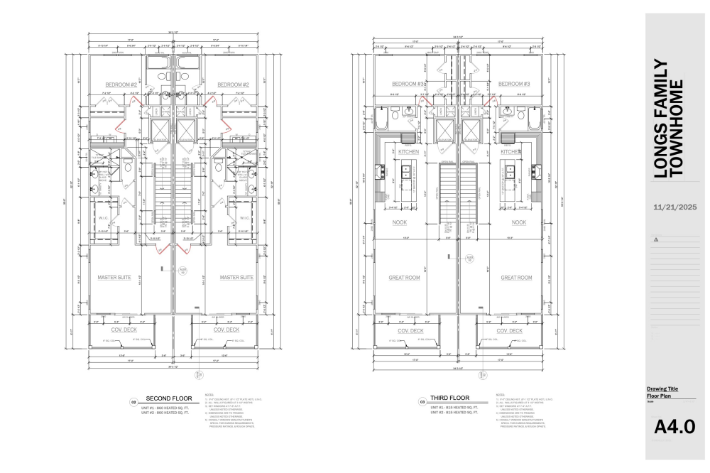 Image 4: Second and Third Floor Plan
