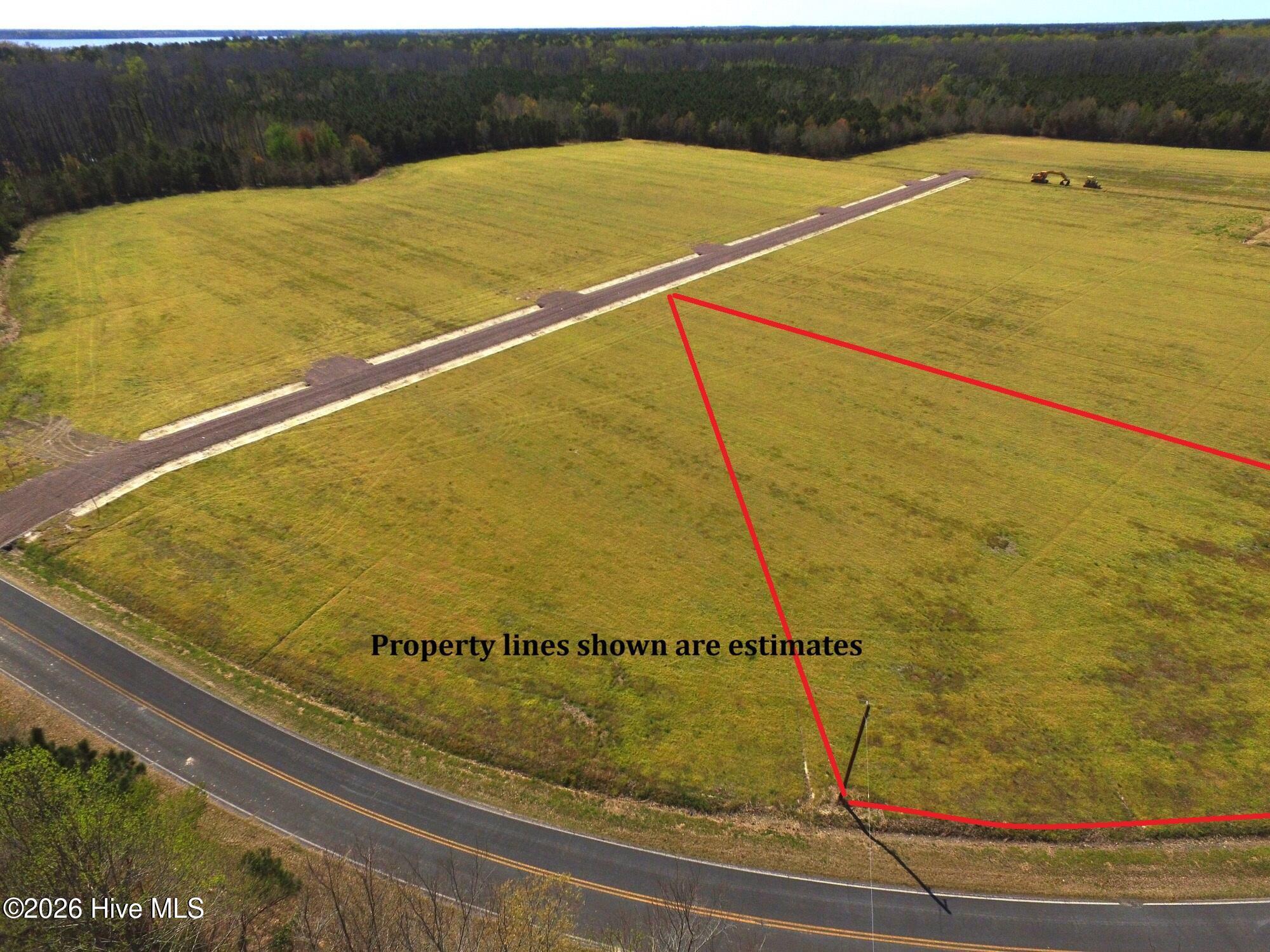 Image 1: Lot 5-Aerial View-Property lines showns