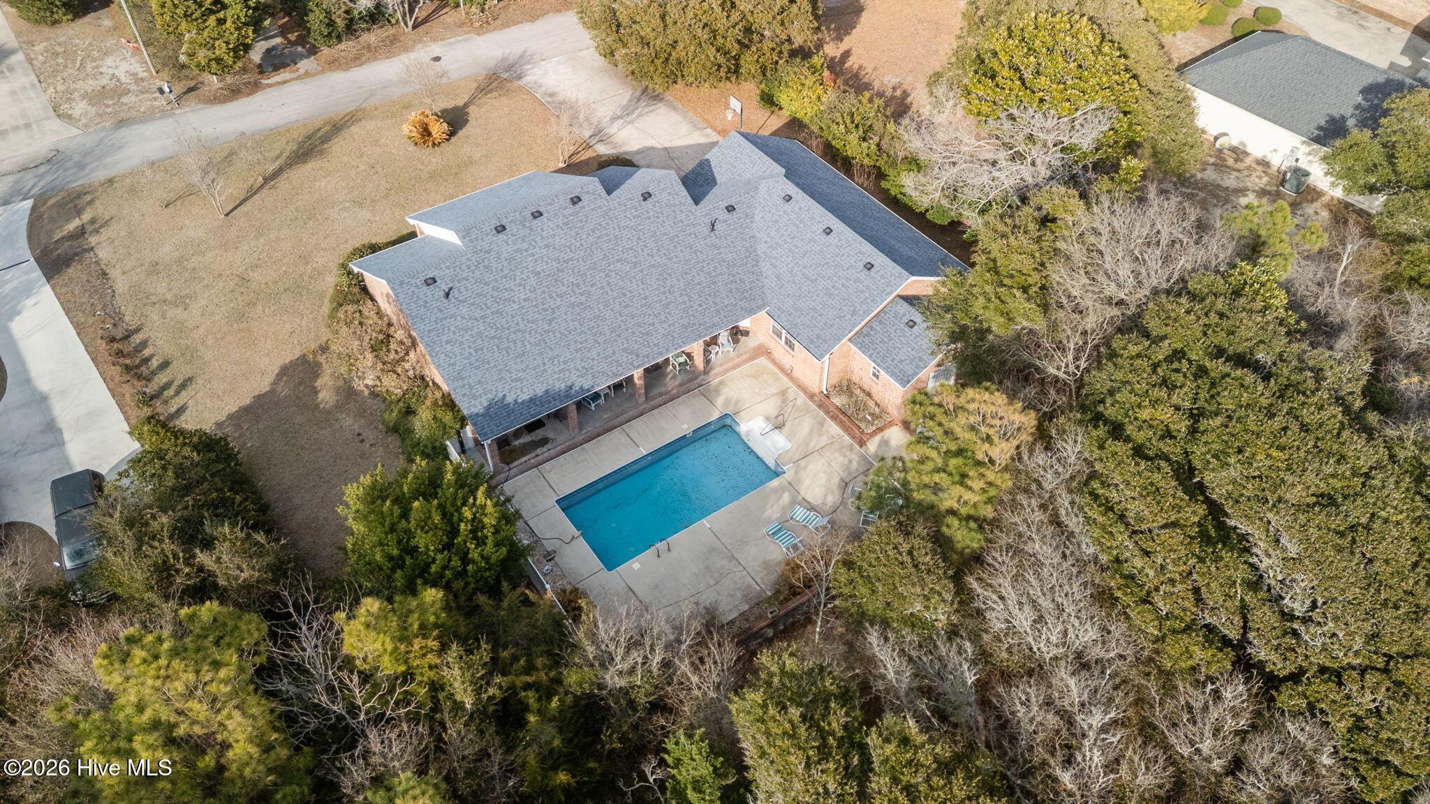Image 4: Aerial of pool