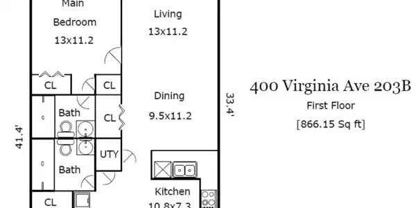 400 Virginia Avenue Unit 203b