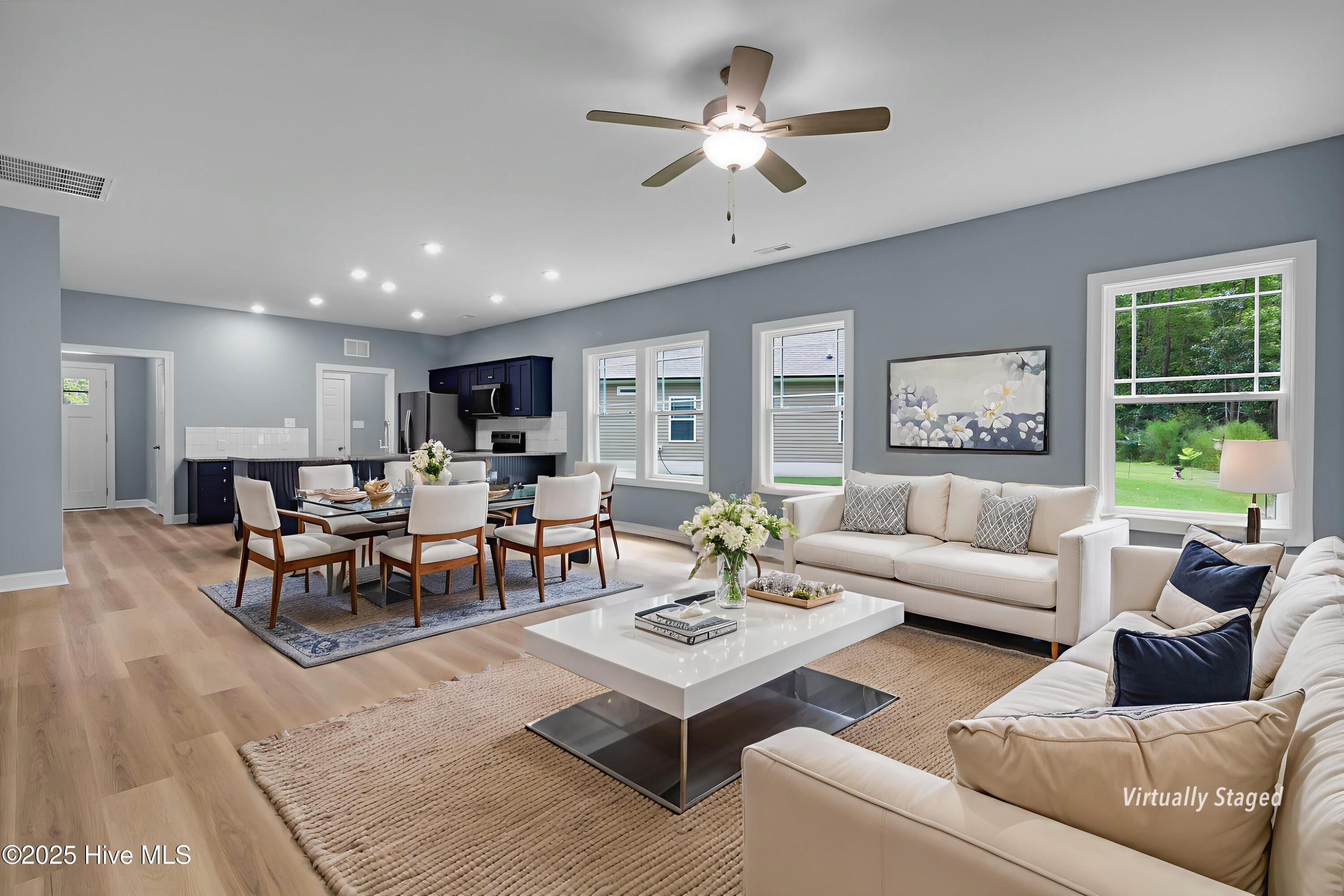 Image 3: NEW 320 Camp Creek - Living Room - Moder