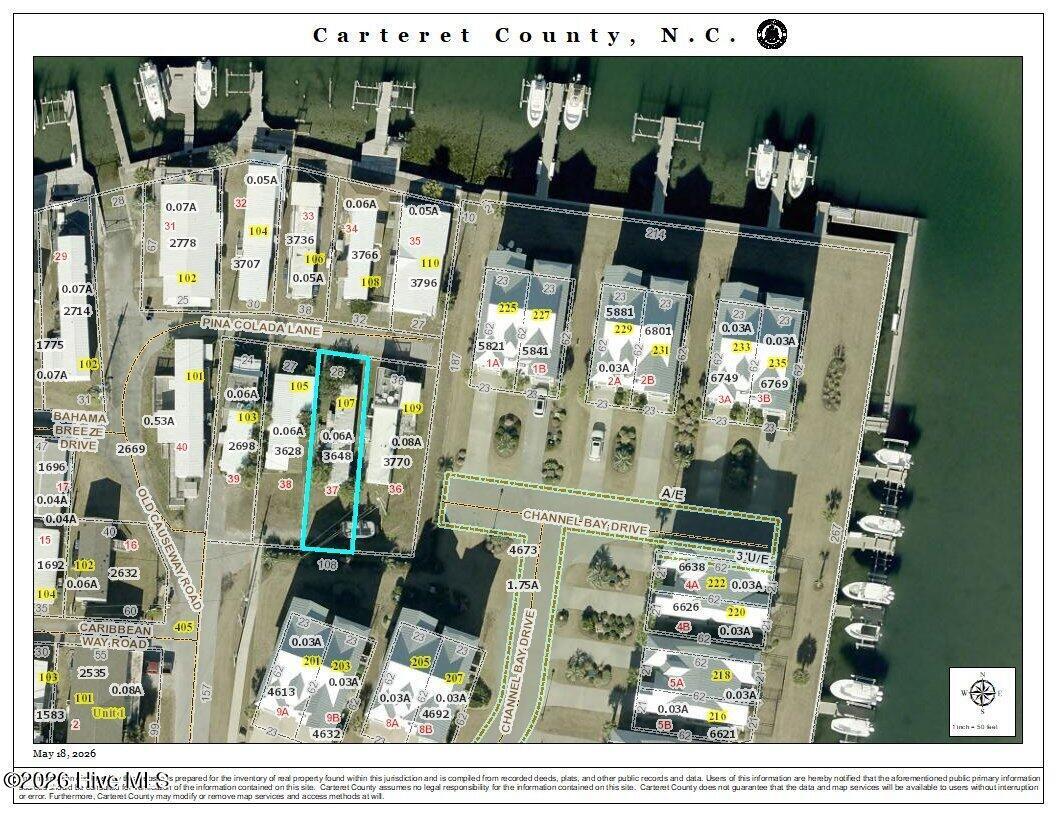 Image 4: AERIAL OF 107 PINA COLADA LANE
