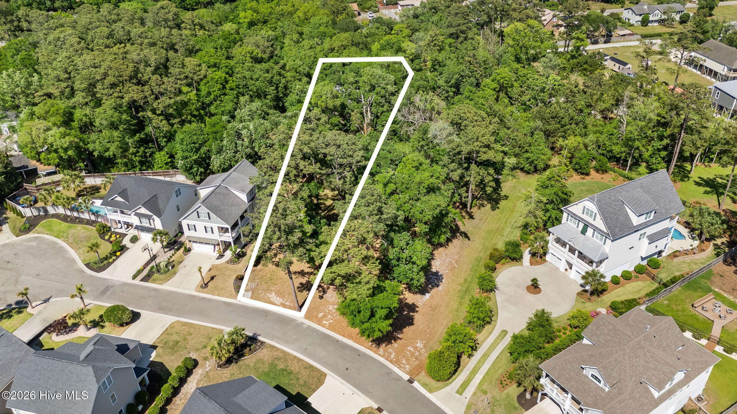 Image 3: Drone with Approx Lot Lines (1)