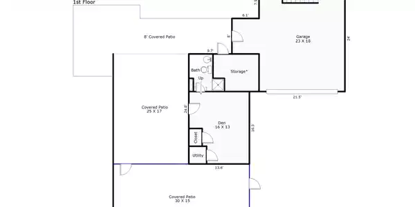 Image 2: Floor Plan 1st Floor
