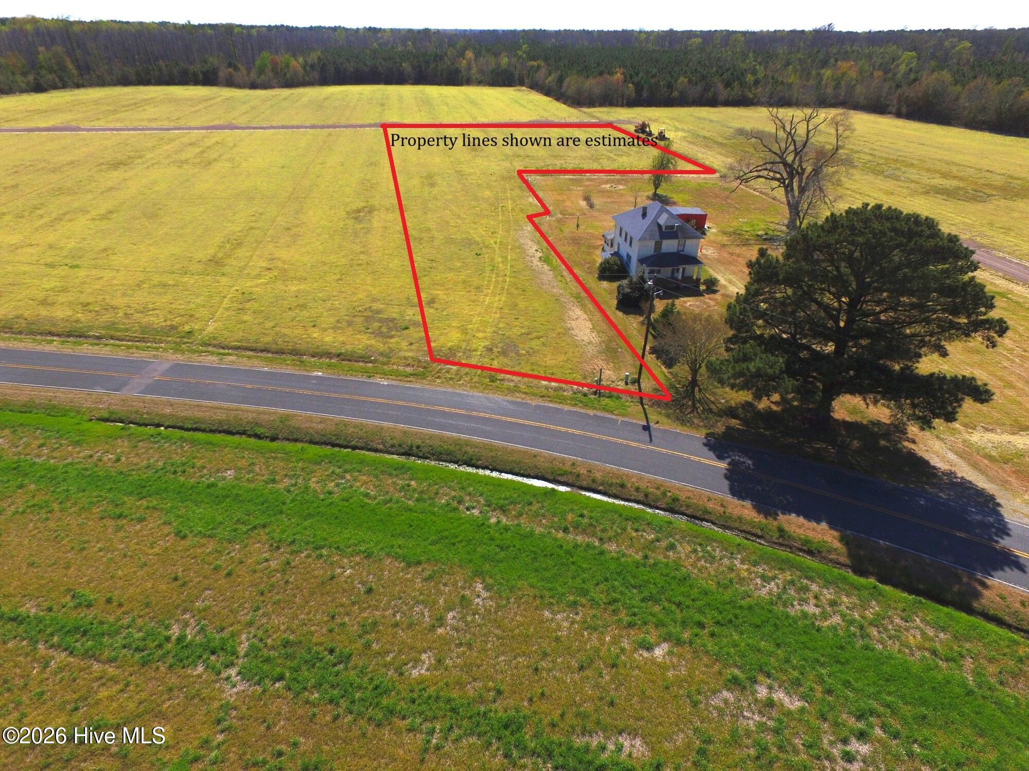 Image 1: Lot 2-Aerial View-Property lines shown2