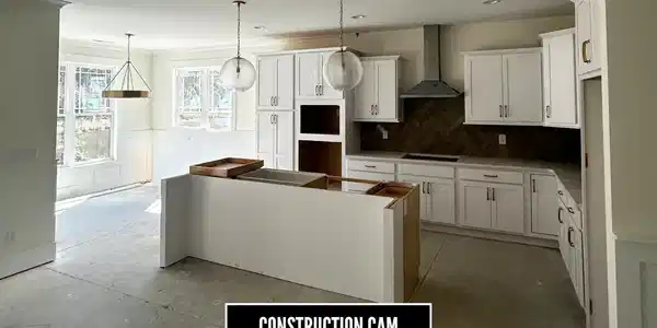 Image 3: Open Concept Kitchen with Island