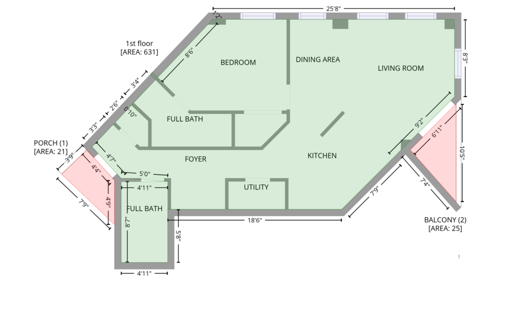 Image 2: floor plan 1