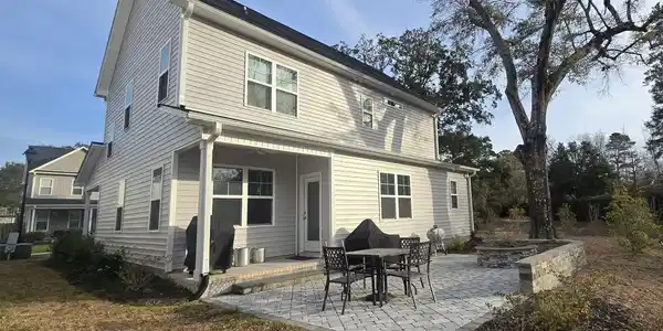 Image 2: Private custom Back patio