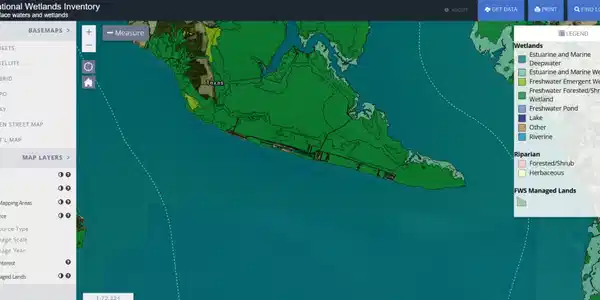 Image 4: Wetland Map