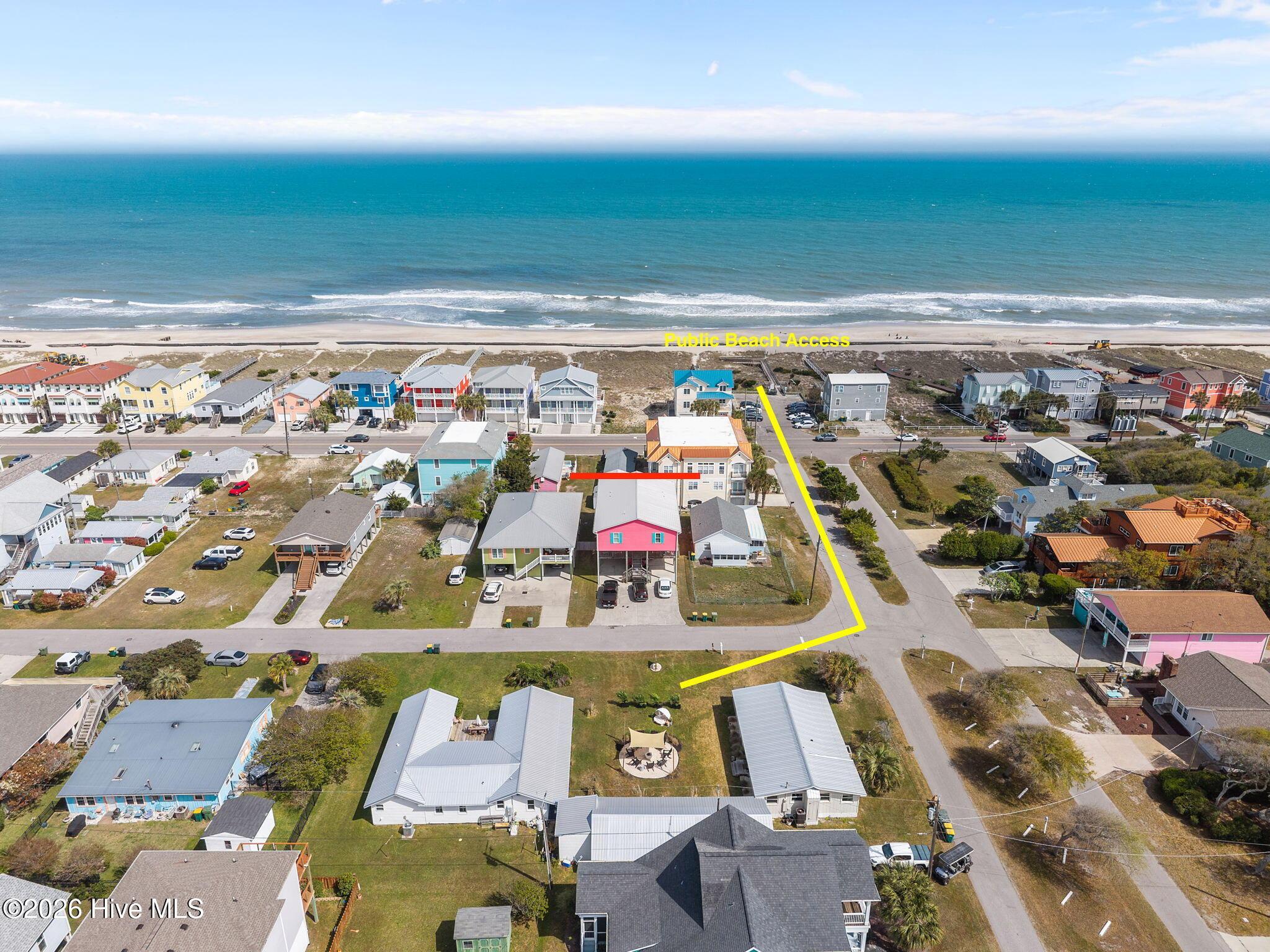 Image 3: drone public beach access