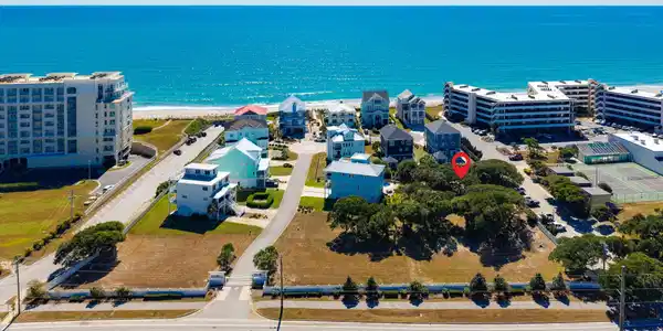 Image 4: Aerial View of Beach Proximity