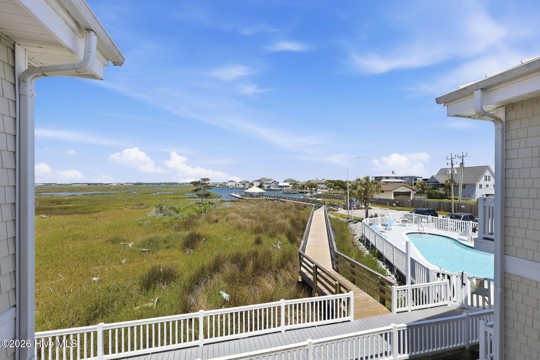 Image 2: Patio with sound views