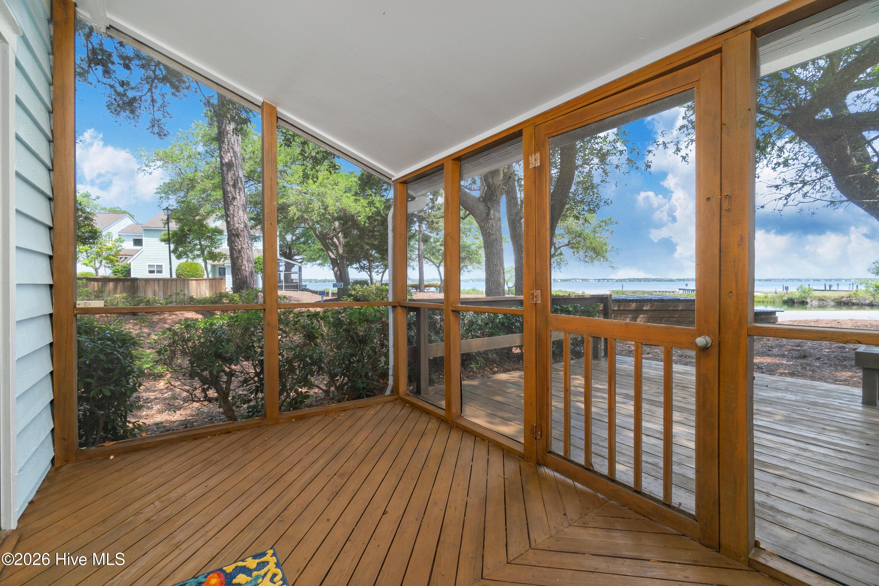 Image 2: Screened Porch w/ Sound Views