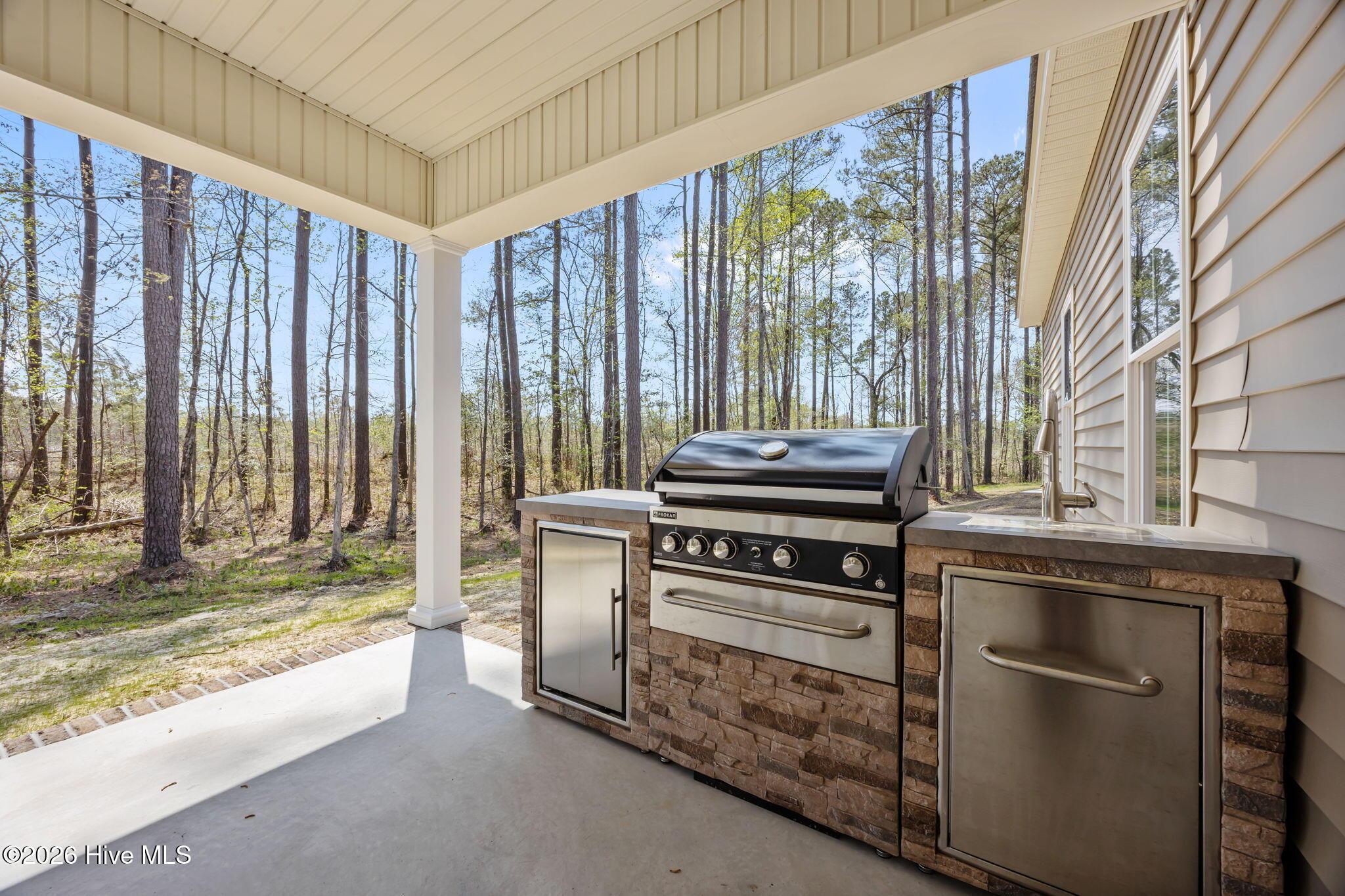 Image 4: outdoor kitchen