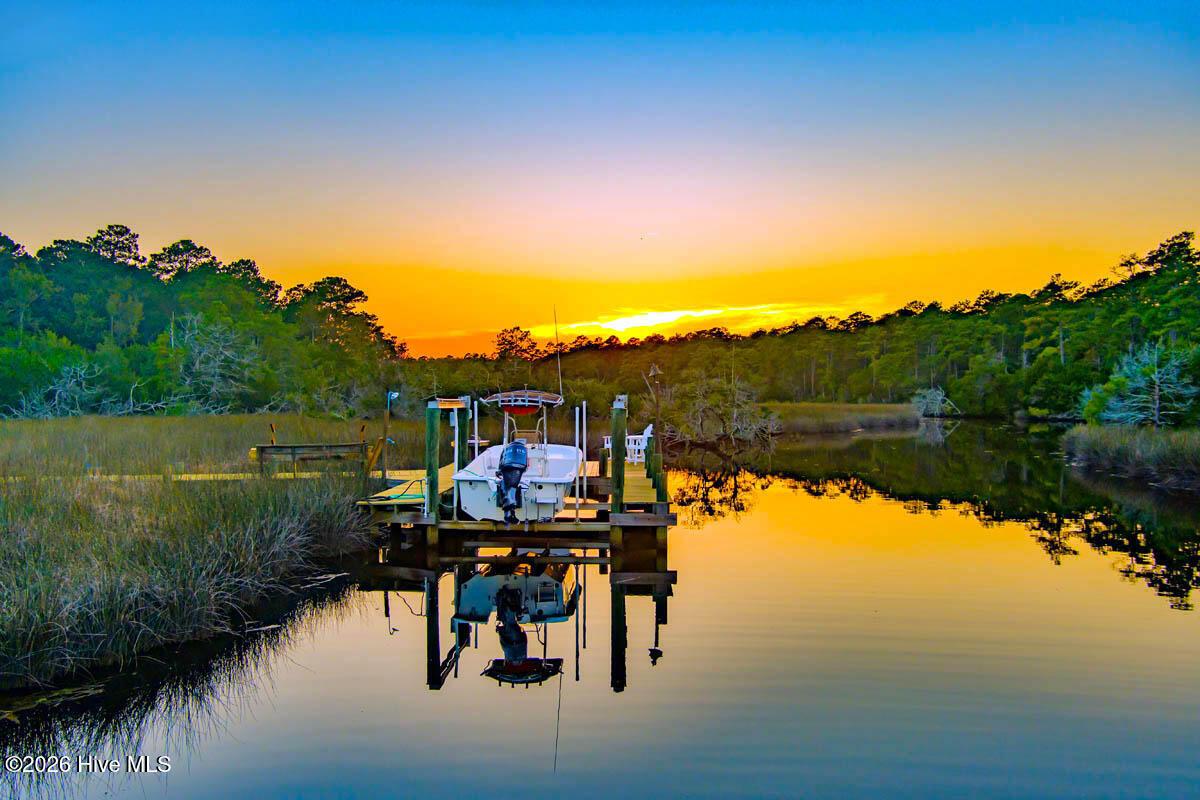 Image 2: Dock & Sunset