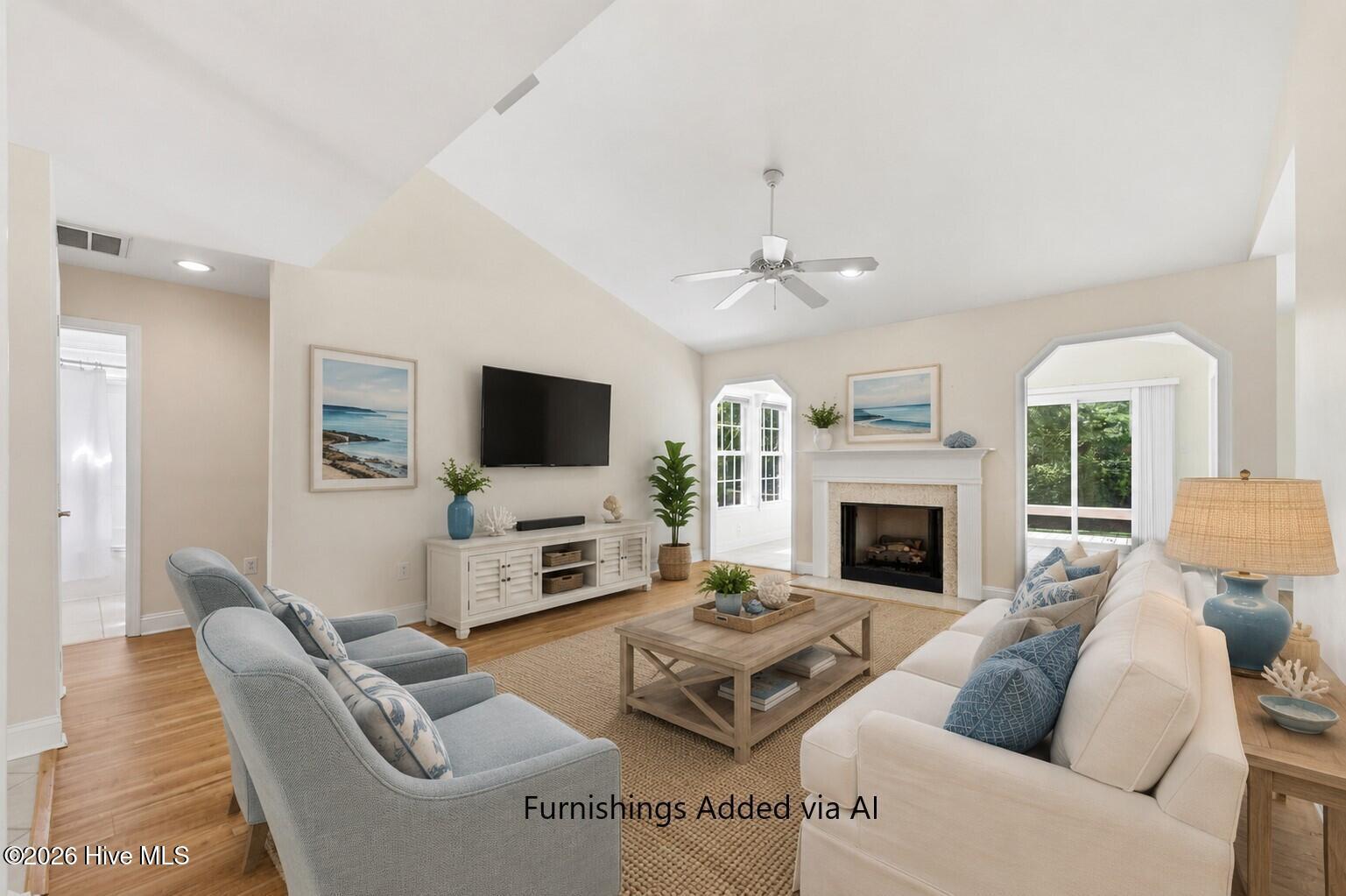 Image 4: Living Room with AI generated Furnishing