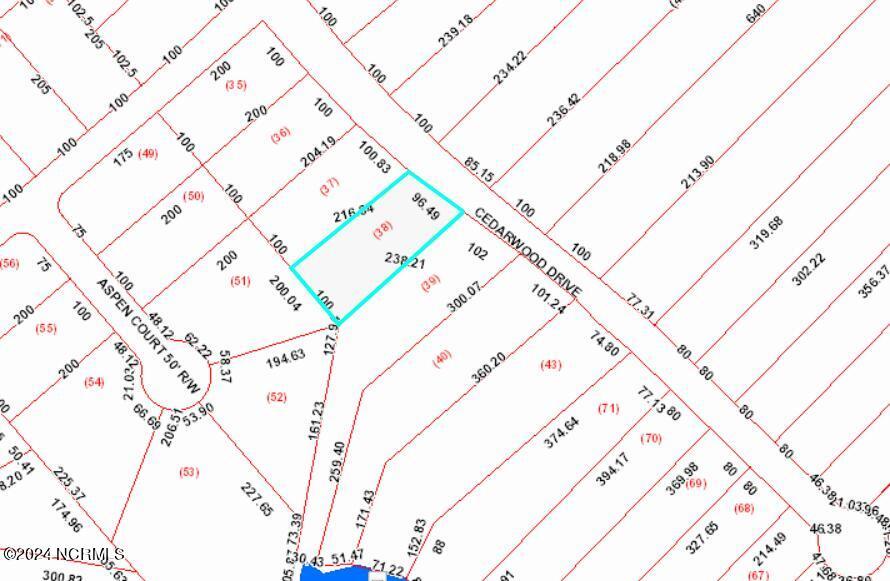 Image 3: 112 Cedarwood Dr. GIS Map