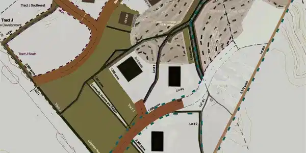 Image 2: Map of Entire Tract I, Lots 1,2,3,4,