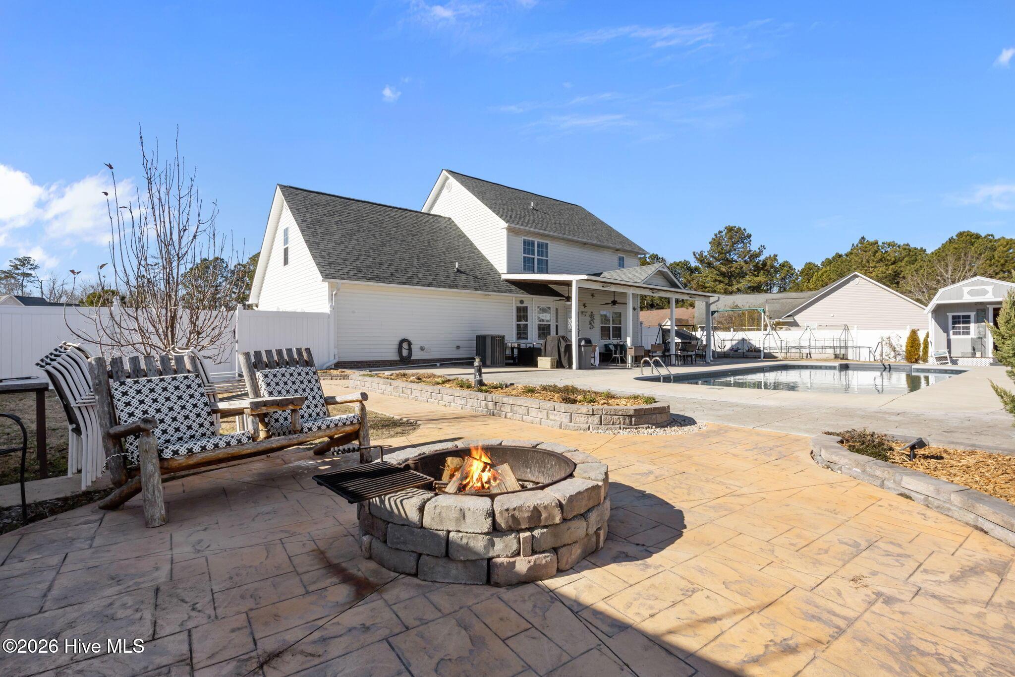 Image 1: 100 Albert Ct. Backyard Oasis