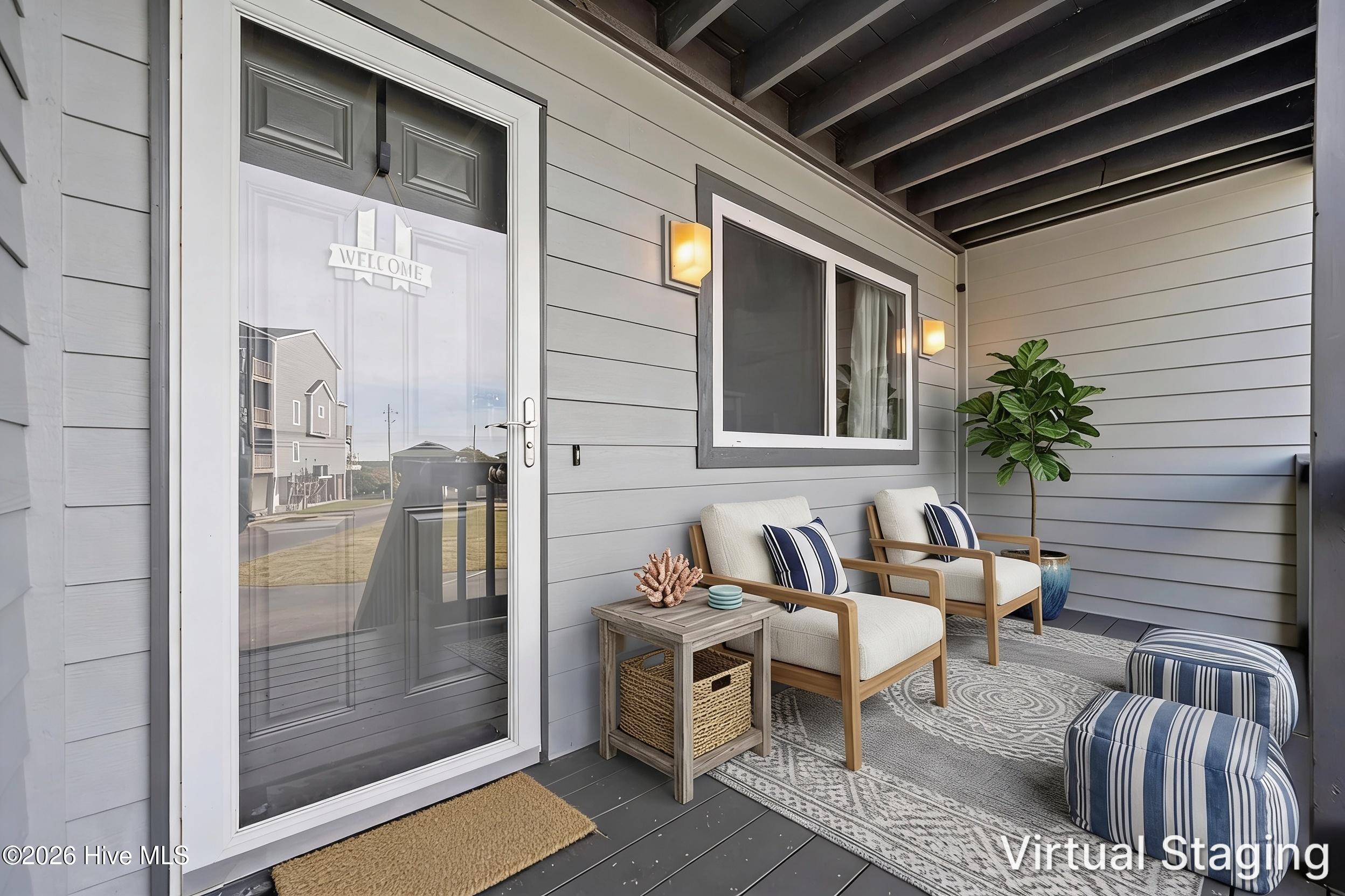 Image 3: Front Entry Staged