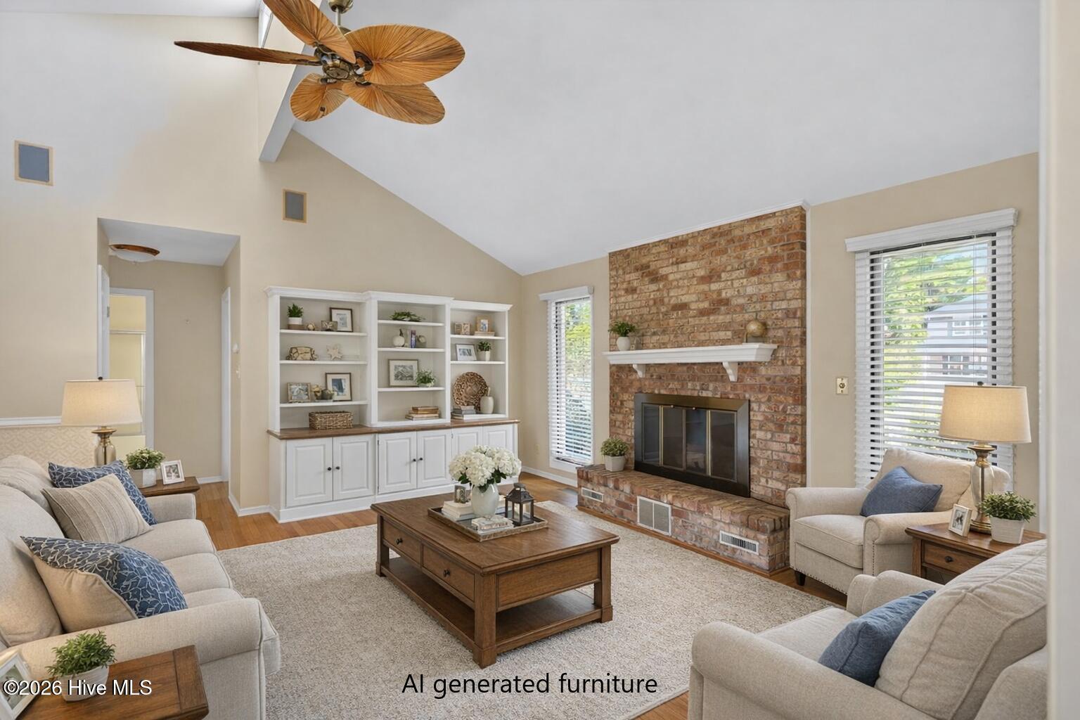 Image 4: Living Area with Furniture Added