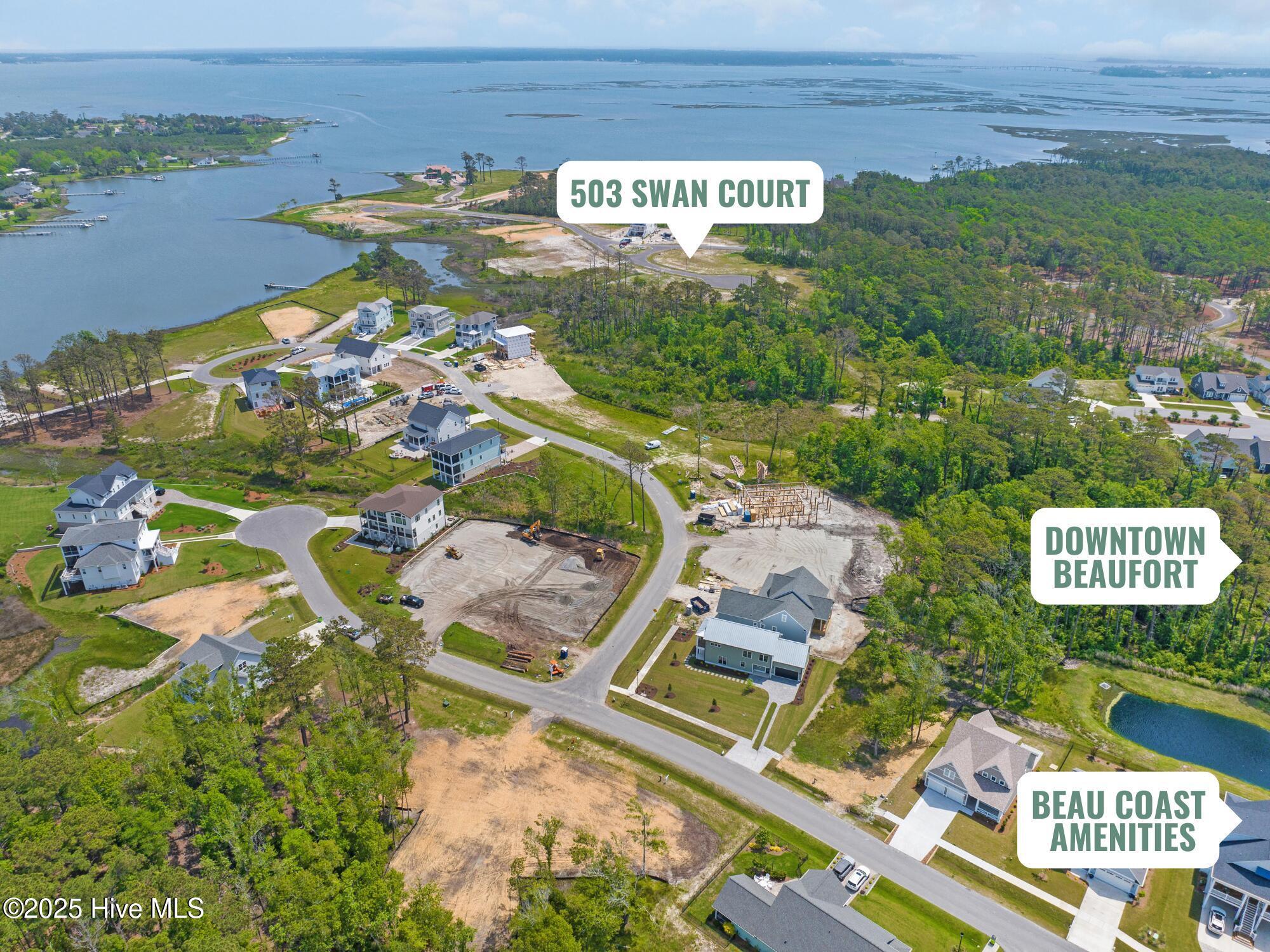 Image 2: 503 Swan Court Lot Location