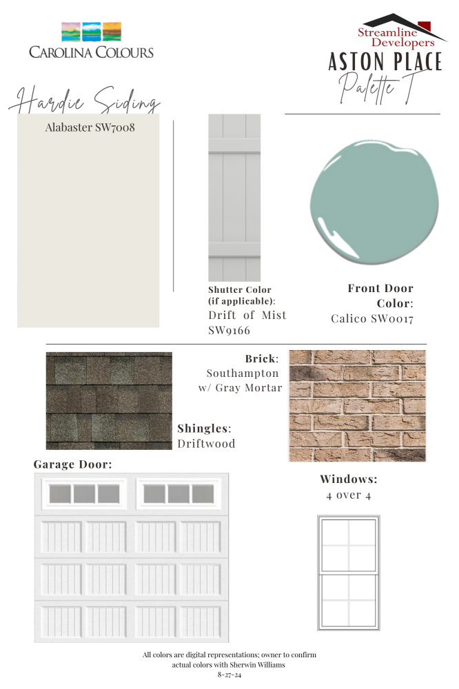 Image 1: Exterior palette