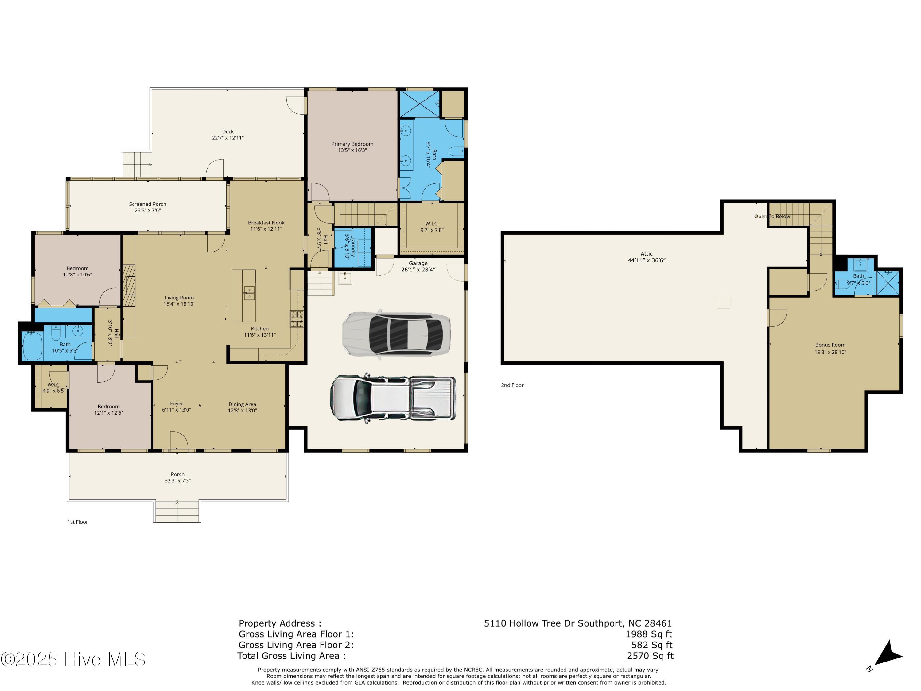 Image 2: 5110 Hollow Tree Floor Plan