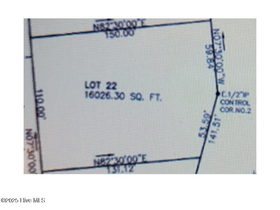 Image 2: 1845 Oak Harbour - Lot 22 dimension v2