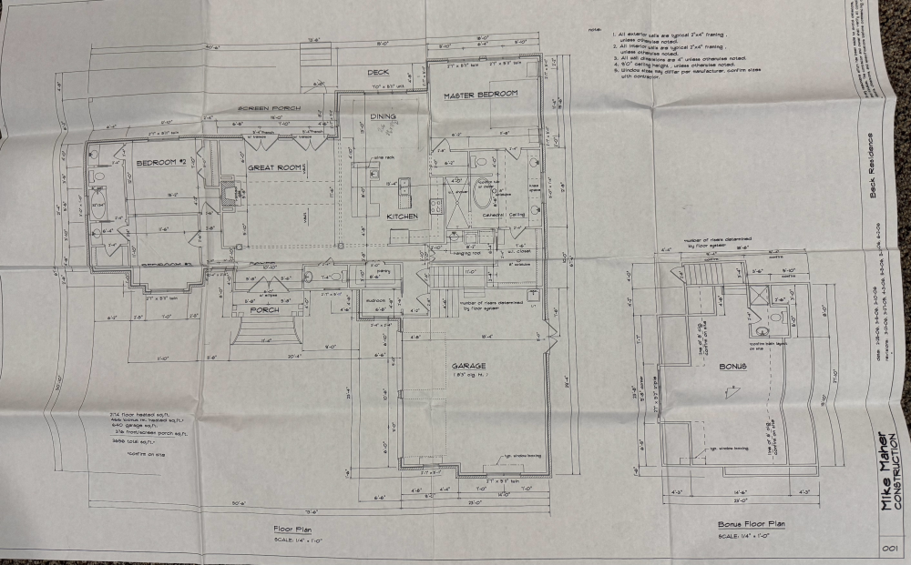 Image 1: Floor plan Mike Maher