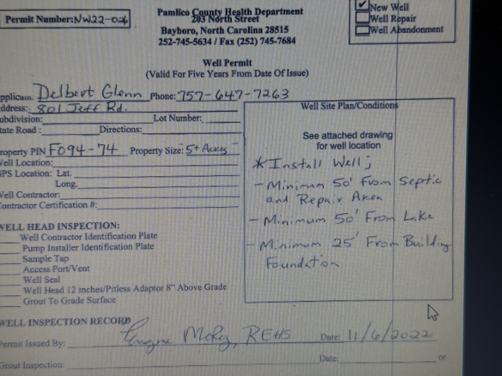 Image 4: WELL PERMIT