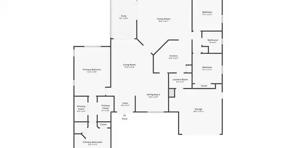 Image 3: Open floor plan with 2,157 sq ft of living space