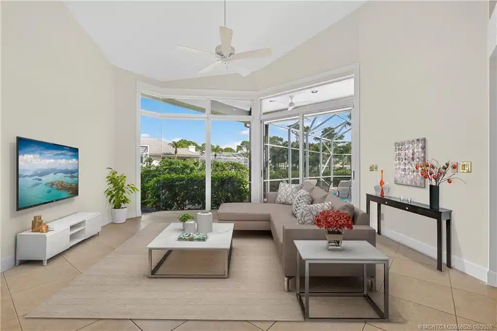 Image 1: Virtually stage living room