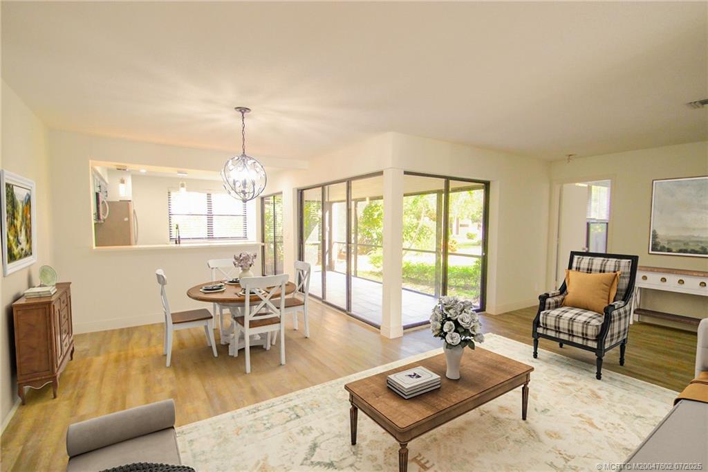 Image 3: living/dining   staged
