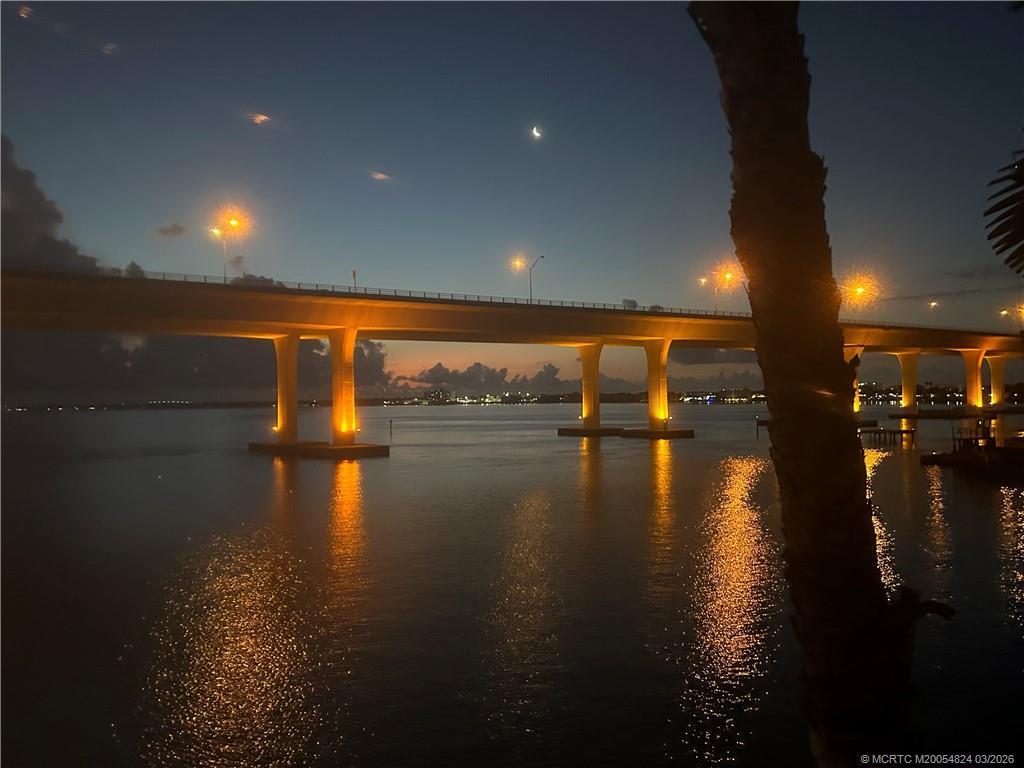 Image 2: Night time balcony view