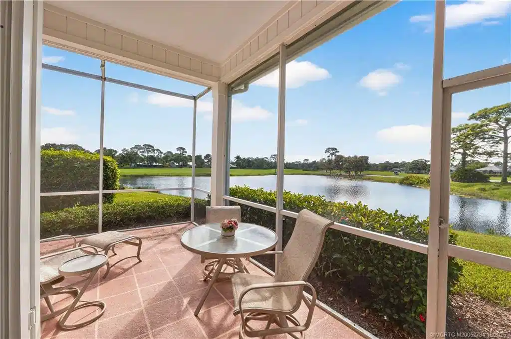 Image 1: Screen Enclosed Patio View