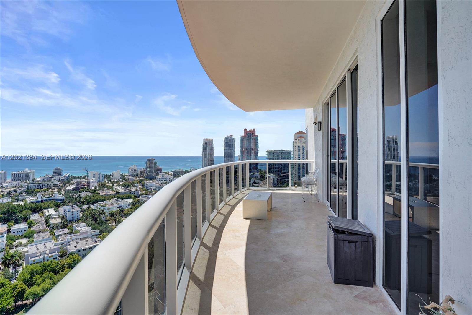 Image 4: STEP OUTSIDE ON YOUR EXTENDED BALCONY OVERLOOKING PARADISE!