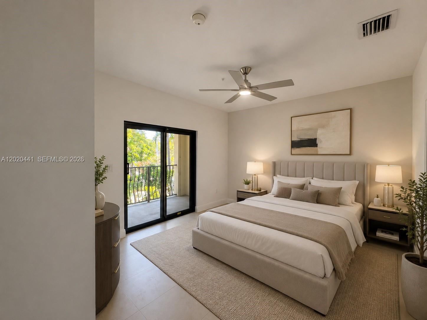 Image 4: AI Staged Bedroom 2