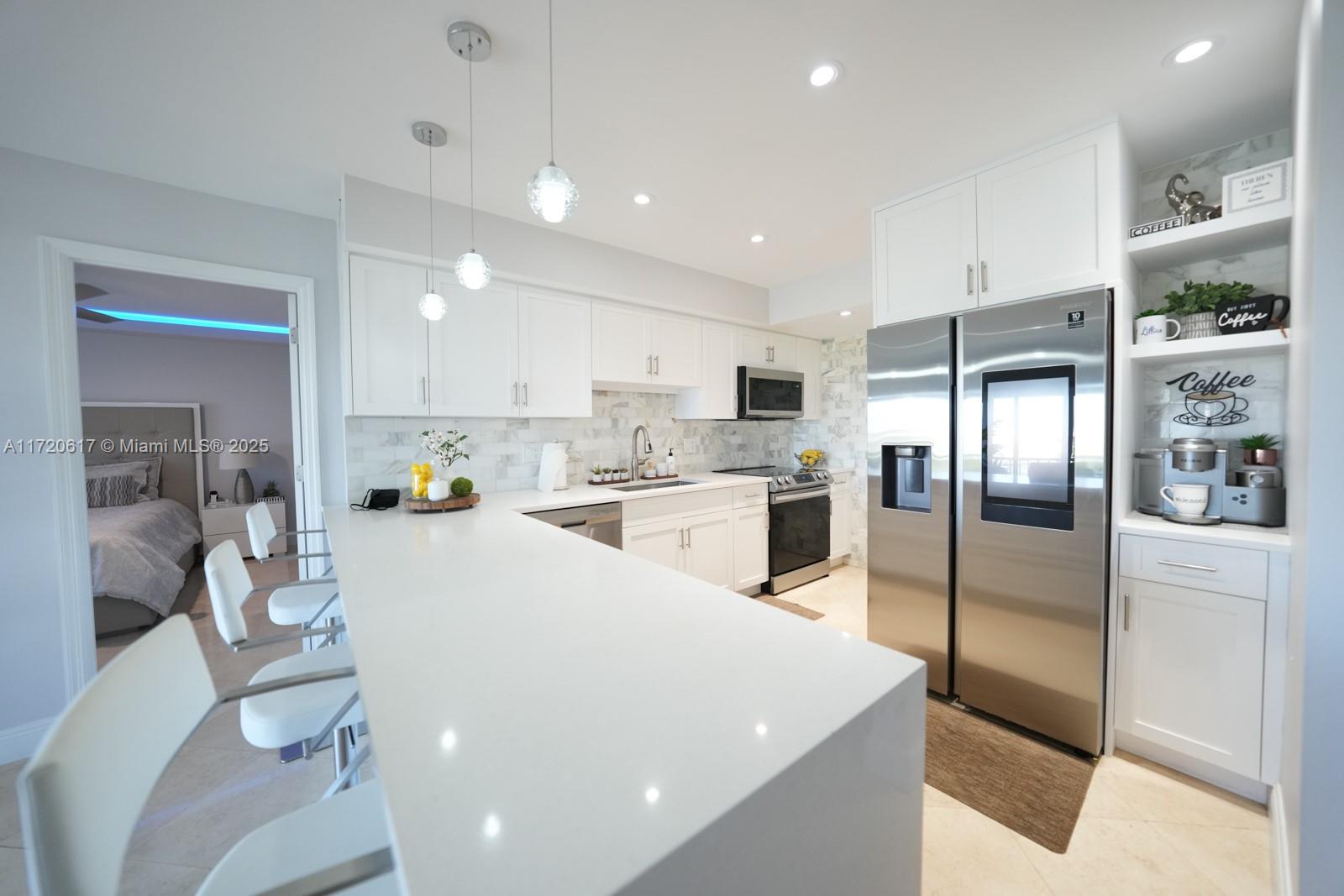 Image 1: Beautifully upgraded apartment.  Great attention to detail in its renovations.