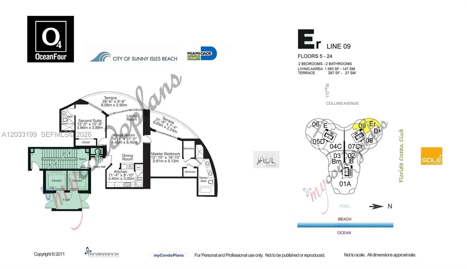 Image 4: 1,583 SQFT LIVING AREA