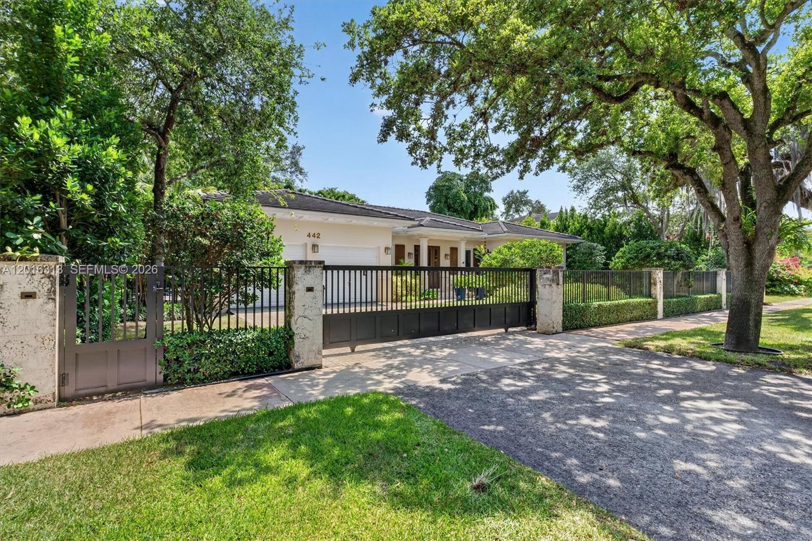 Image 4: Contemporary-modern custom home in prestigious South Gables with luxury finishes, spectacular wood v