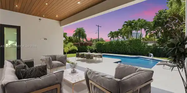 Image 4: Staged - Covered Patio
