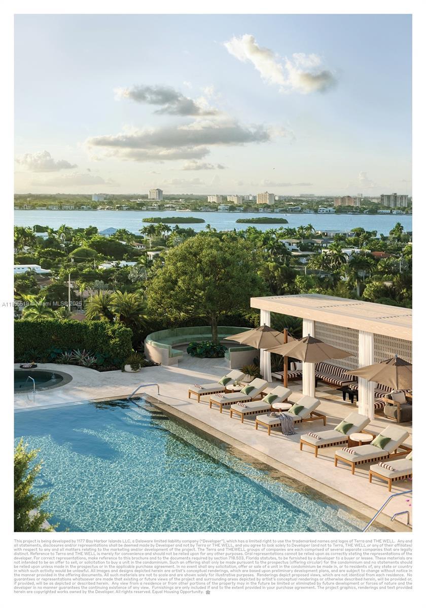 Image 2: Roof top pool for private use by residents of The Well