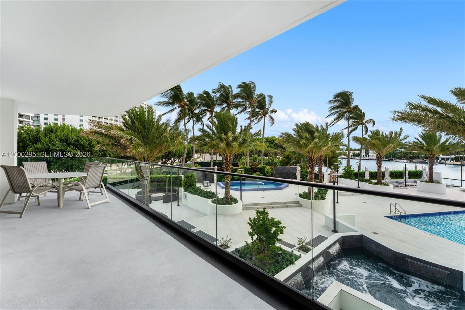 Image 2: Pool & Intracoastal View