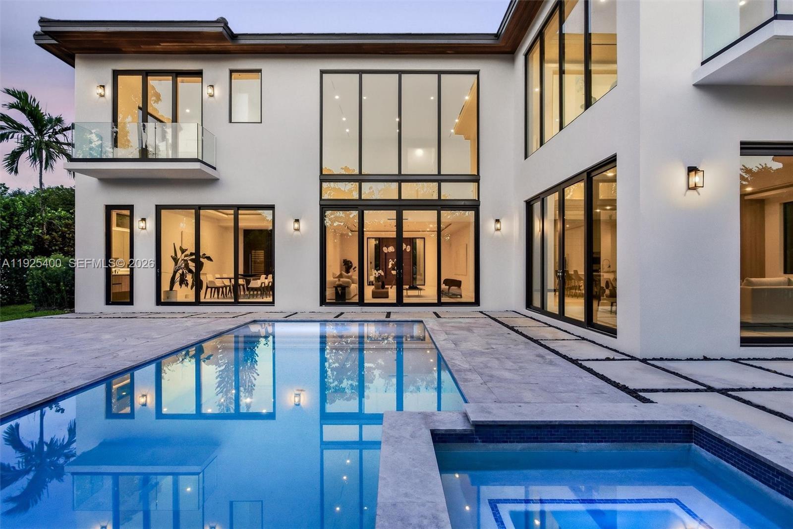 Image 4: New Construction Luxury Home | Pool & Spa | Floor-to-Ceiling Glass | Pinecrest FL